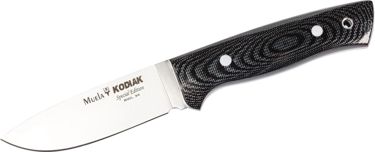 Muela Kodiak coltello da caccia 10 cm Micarta con fodero in pelle