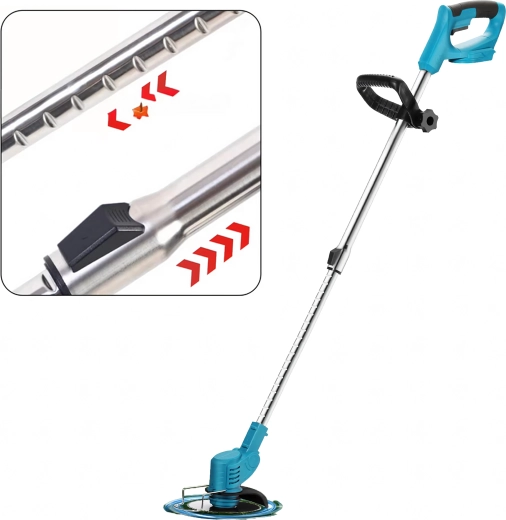 Cordless Grass Trimmer – Powerful Set with Interchangeable Blades