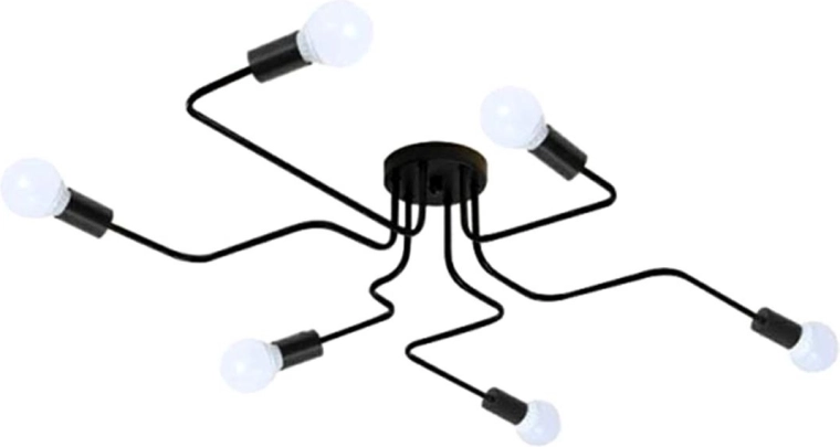 Plafonnier Zd74f lustre à 6 bras