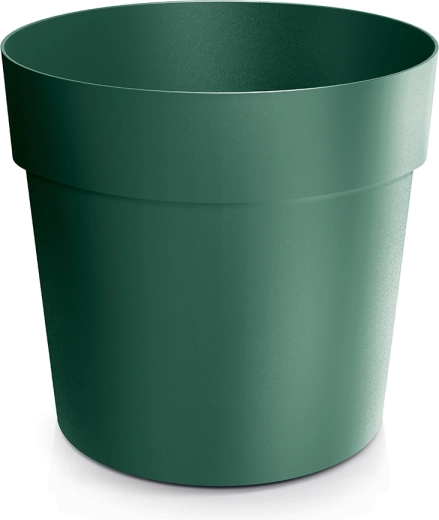 pot de fleurs grower 15,9 cm vert en plastique