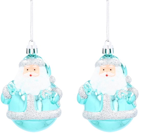 Sæt julepynt med Sankt Nikolaus – 2 stk.