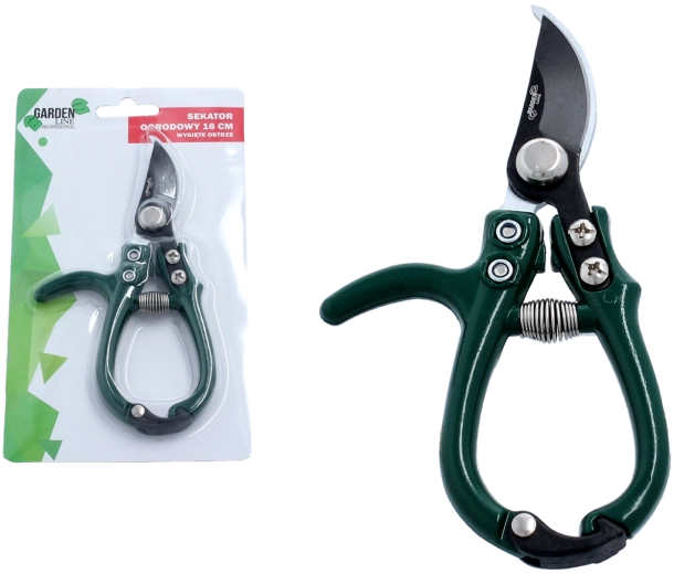 Záhradný sekátor so zahnutou čepeľou 16 cm