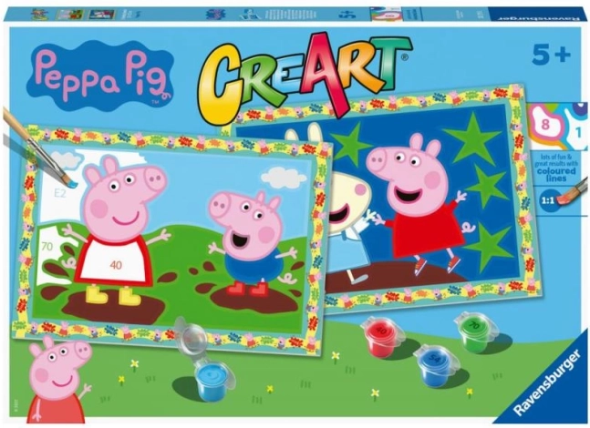 CreArt peinture par numéros – PEPPA PIG
