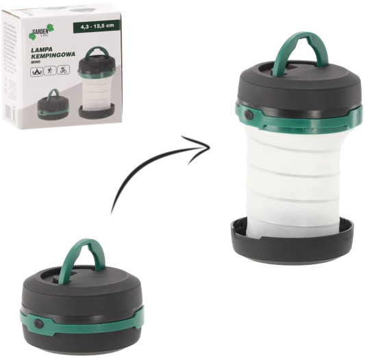 Mini kamperska lampica 4,3–12,5 cm