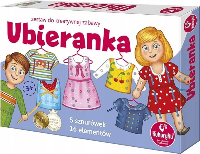 Lacing Creative Set for Kids Ubieranka