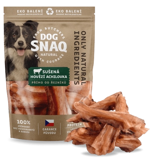 Dog Snaq tendine d'Achille bovino essiccato per cani 200 g