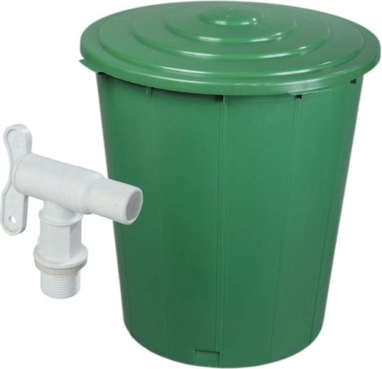 Réservoir d’eau de pluie ECOTANK 200 l avec couvercle et vanne