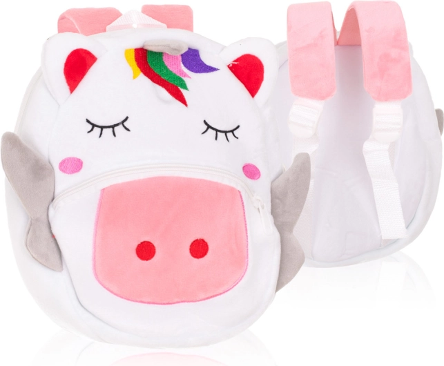 Plush Unicorn Backpack for Children