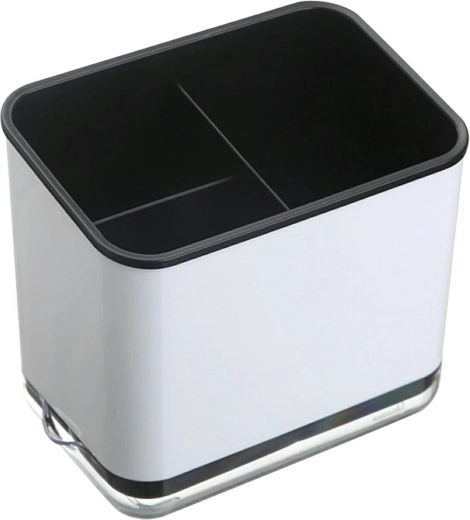 AG886A SCOLAPIATTI PER POSATE BIANCO E NERO