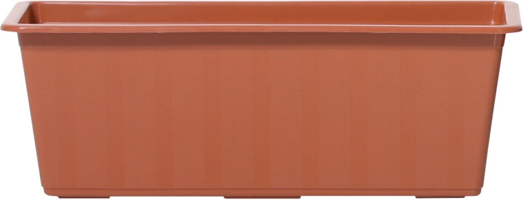 Plastic Window Box Terracotta 40 cm