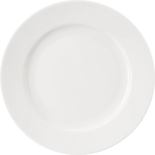 Flad porcelænstallerken Mona Tonda 24 cm