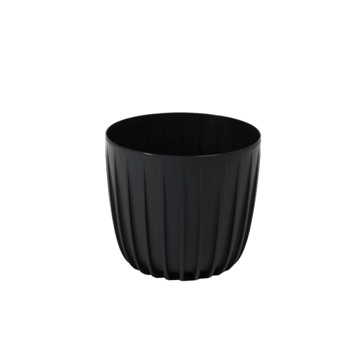 Mira flower pot 13 cm black