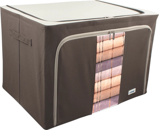 Box tessile per abiti con finestra 100 l KAMAI ORDINETT