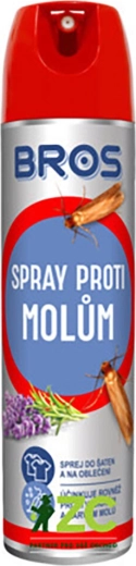 Lavender-scented clothes moth spray 150 ml BROS