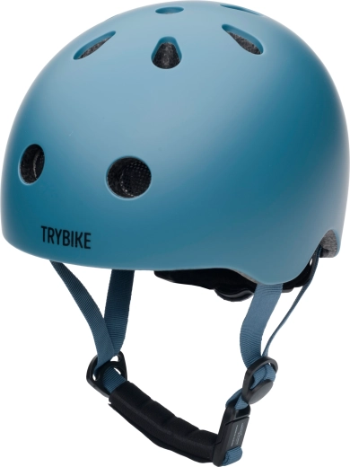 Dziecięcy kask na rower i rolki Trybike niebieski XS