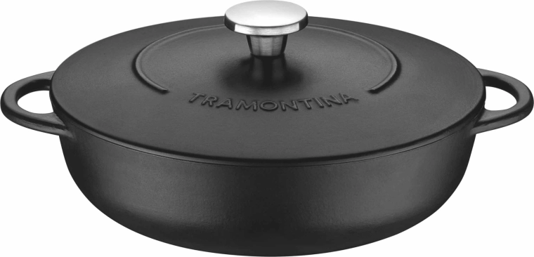 Tramontina Trento cast-iron casserole with lid 28 cm, 4.1 l