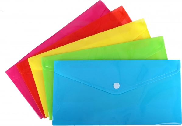 Document Folder with Snap 25x13 cm