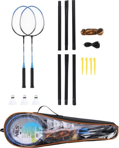 NILS NRZ012 Badminton Set for Beginners and Recreational Players