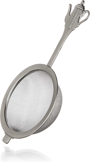 Tea strainer watering-can shape, stainless steel 6.5 cm Culinaria