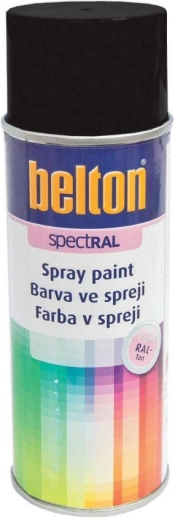 Spraymaling BELTON RAL 9005 sort blank 400 ml