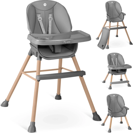 Seggiolone NUKIDO Tilo 3in1 grigio