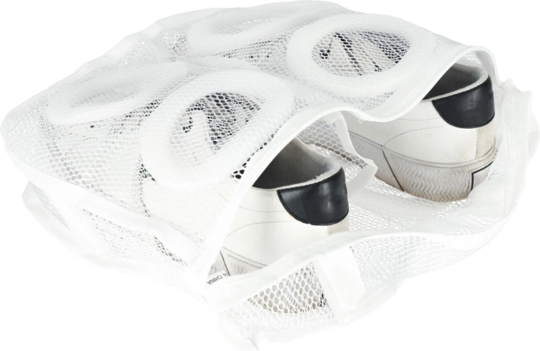 Praktische netwaszak voor schoenen met rits 28 × 27 cm