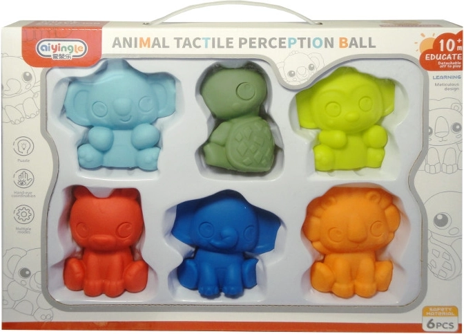 Animaletti in vinile per neonati – sonaglietti/mordicchiatori