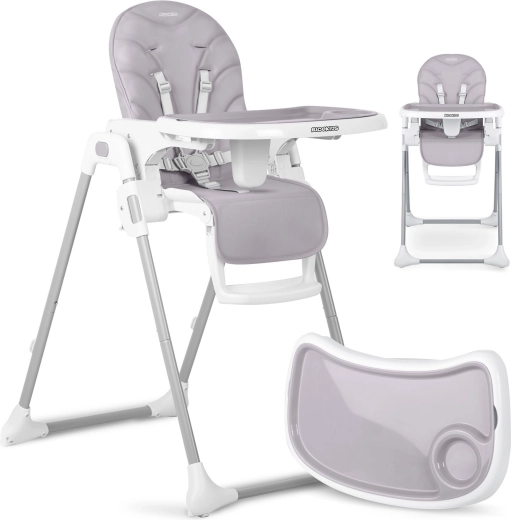 Seggiolone Ricokids Tulo, grigio‑viola