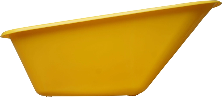 plastični zaboj za samokolnico 100 l rumen LIVEX