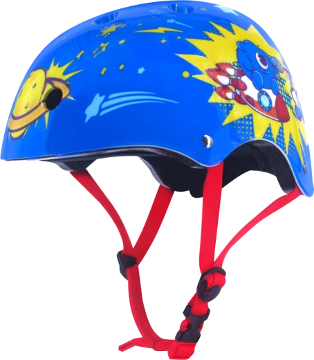 Kids’ safety helmet dark blue size L