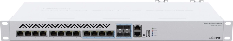 Cloud router switch 8× 10GbE and 4× combo ports