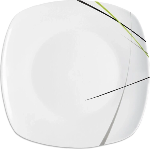Assiette à dessert Green 18,5 × 18,5 cm