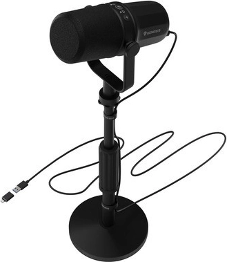 Genesis Radium 750D microfono dinamico da gaming USB/XLR con supporto da tavolo