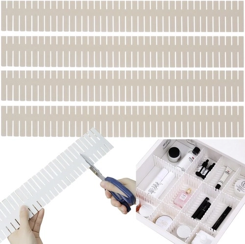 Plastični razdjelni organizator za ladice 4 kom