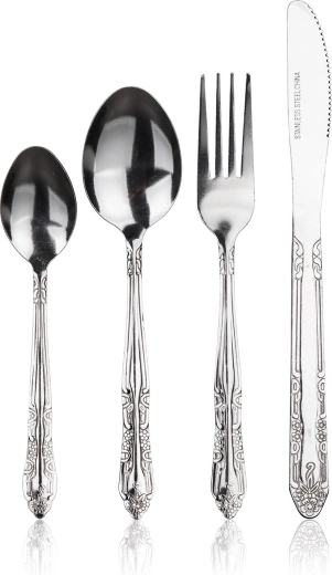Deborah 24-piece stainless steel cutlery set APETIT