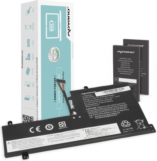 Batteria per notebook Lenovo Legion Y530/Y730/Y7000 Movano 55 Wh (4750 mAh)