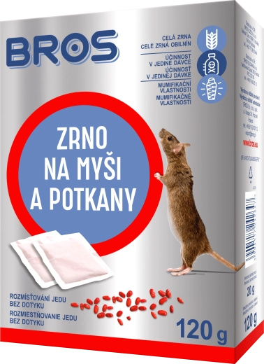 Bros grains pour souris et rats 120 g