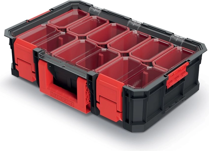 Modular transport box with organizer 517 × 331 × 134 mm MODULAR SOLUTION