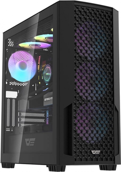 Boîtier PC Darkflash + 4 ventilateurs ARGB
