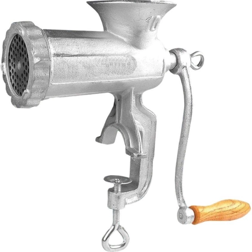 Cast-iron manual meat grinder