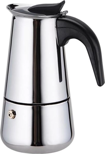 Kitchisimo Cafeteria Coffee Maker, 6 cups, stainless steel