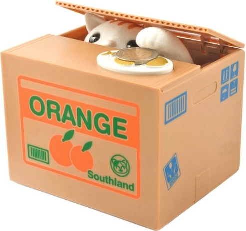 Interaktivna kasica s mačkom – kutijica za kovanice