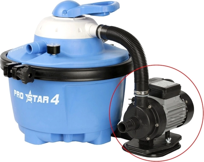 Replacement motor pump for ProStar 3 and ProStar 4 sand filtration (from 2015)