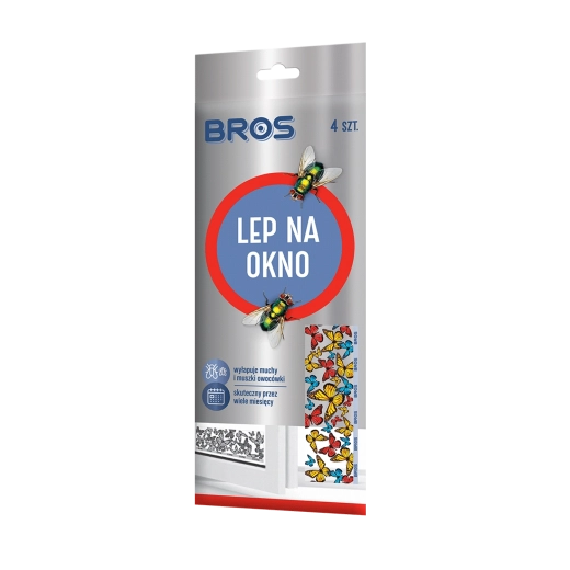 Bros piège adhésif pour fenêtre contre les mouches et les insectes volants