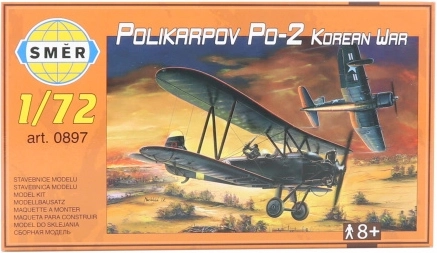 Modello di aeroplano Směr Polikarpov Po-2 (Guerra di Corea) 1:72