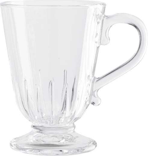 Altom Design Siena üvegpohár talppal 320 ml, Promienie dekorral
