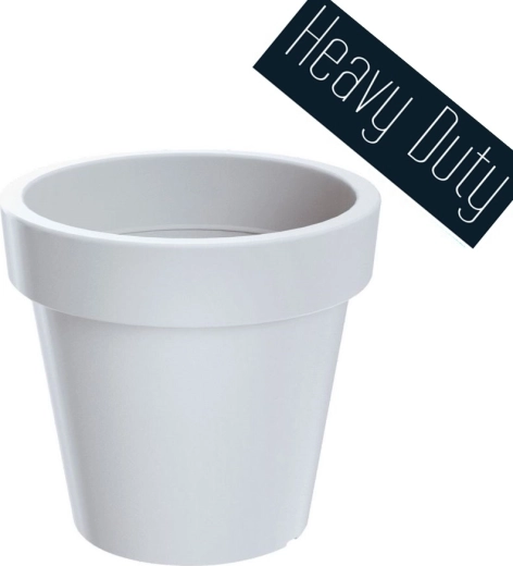 Pot Lexo Round 80 cm – blanc