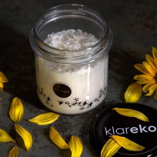 Candela profumata naturale KLAREKO Citrus Anti-zanzare 200 g