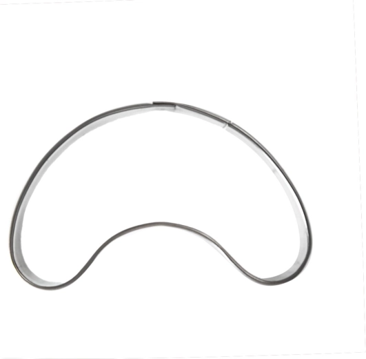 Emporte-pièce en inox – croissant
