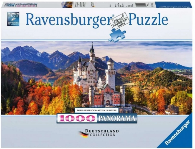 Ravensburger panoramic puzzle Neuschwanstein Castle 1000 pieces